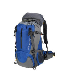 Camping Backpack With Hill Raining